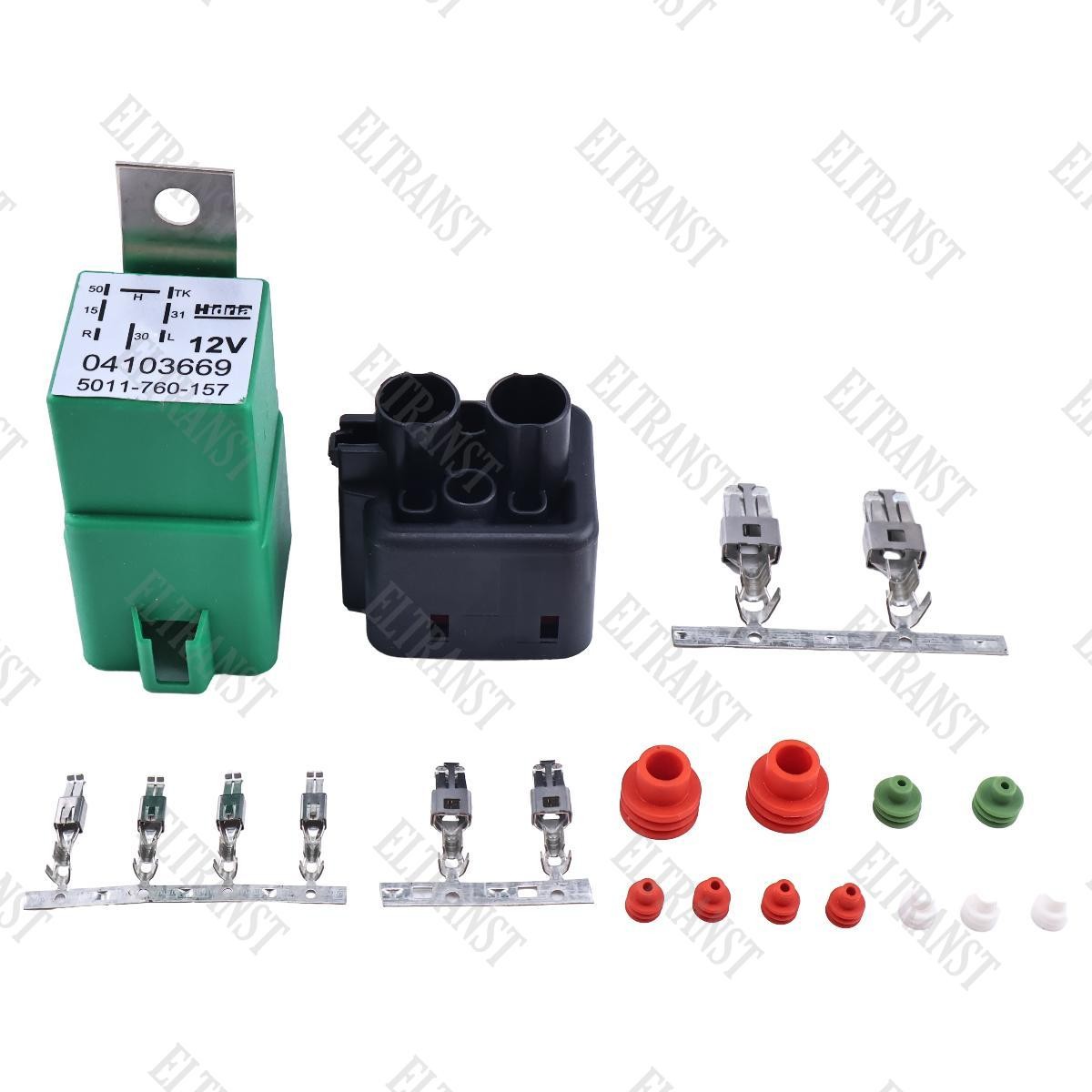 12V Glow Plug Relay 04219374 H60 157 for Deutz Engine BF4L2011 BF6L914C NEW