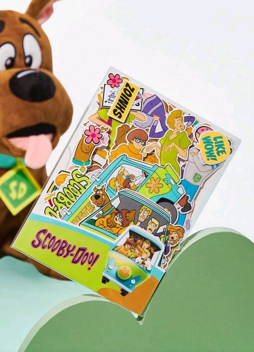 Scooby Doo 45pc Vinyl Stickers Pack Die Cut Mystery Machine Zoinks Gang New 🚌