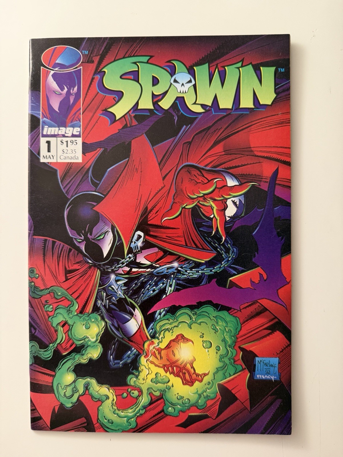 Spawn #1 (Image Comics May 1992) FN/VF