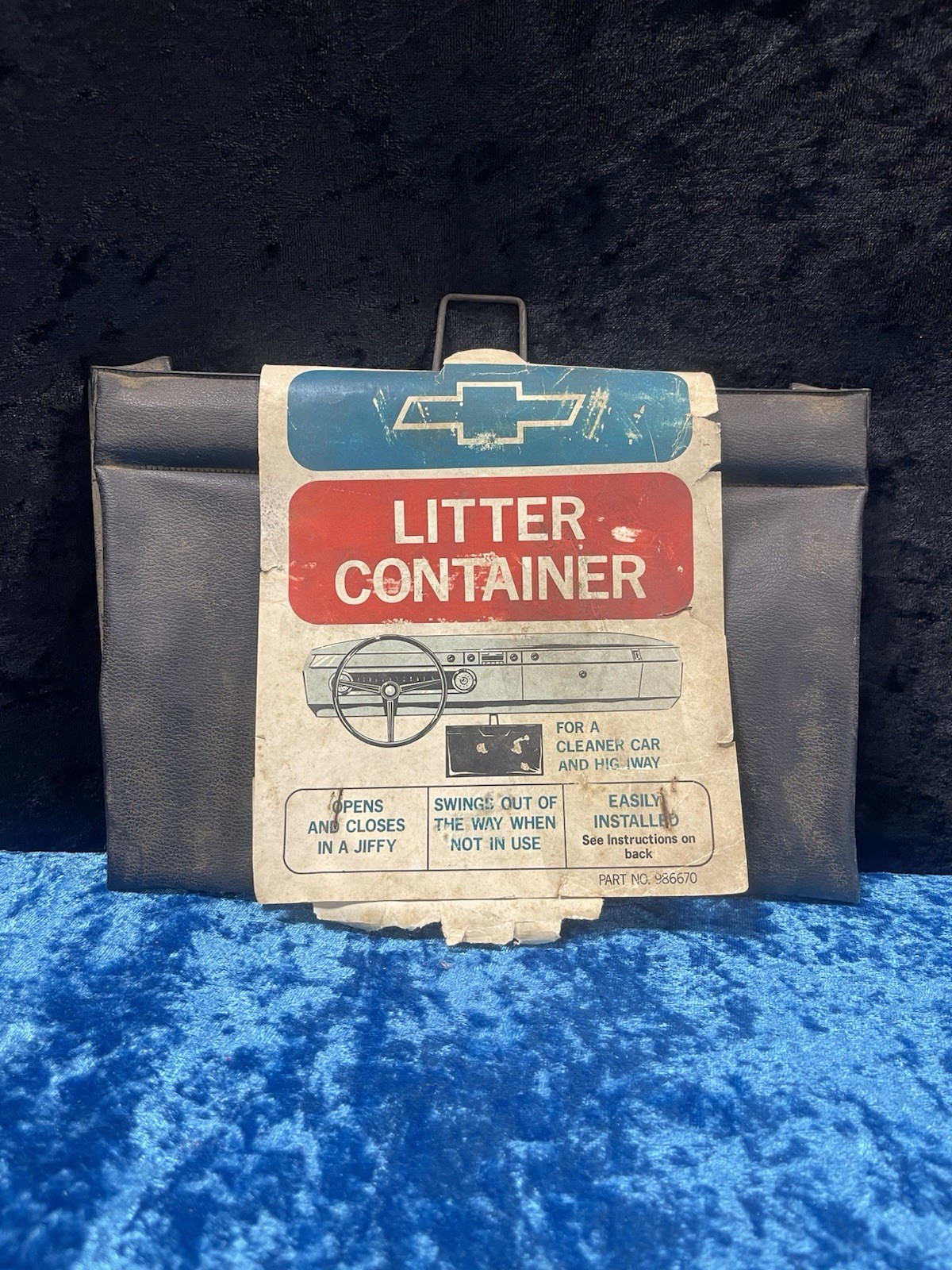 Vintage Nos Gm Liter Container Under Dash Nova Chevelle Impala gm