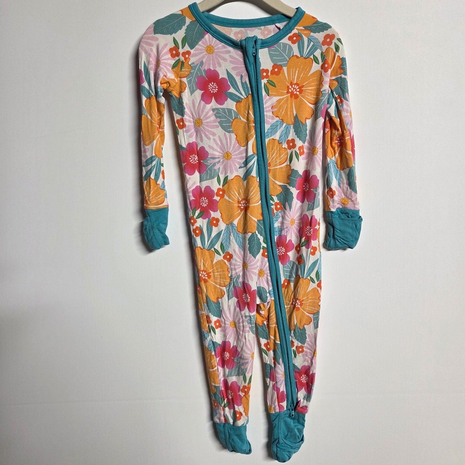 Little Sleepies Beachy Blooms Zippy size 12-18m