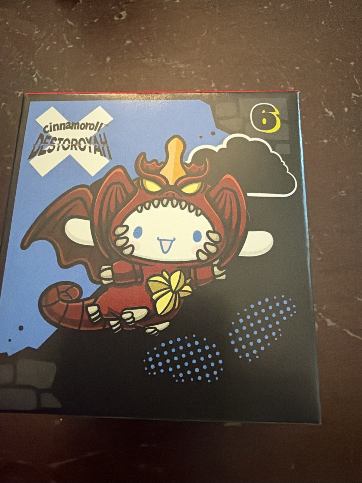 Sanrio Cinnamoroll x Destroyah McDonalds Box #6 Collectible 