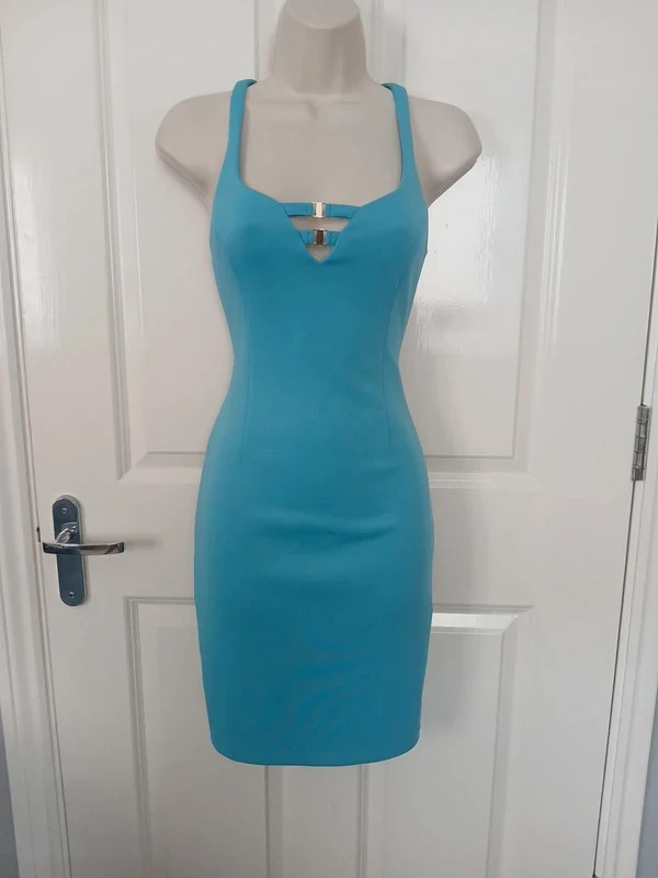 New Gorgeous Turquoise Guess Los Angeles Dress Size Small