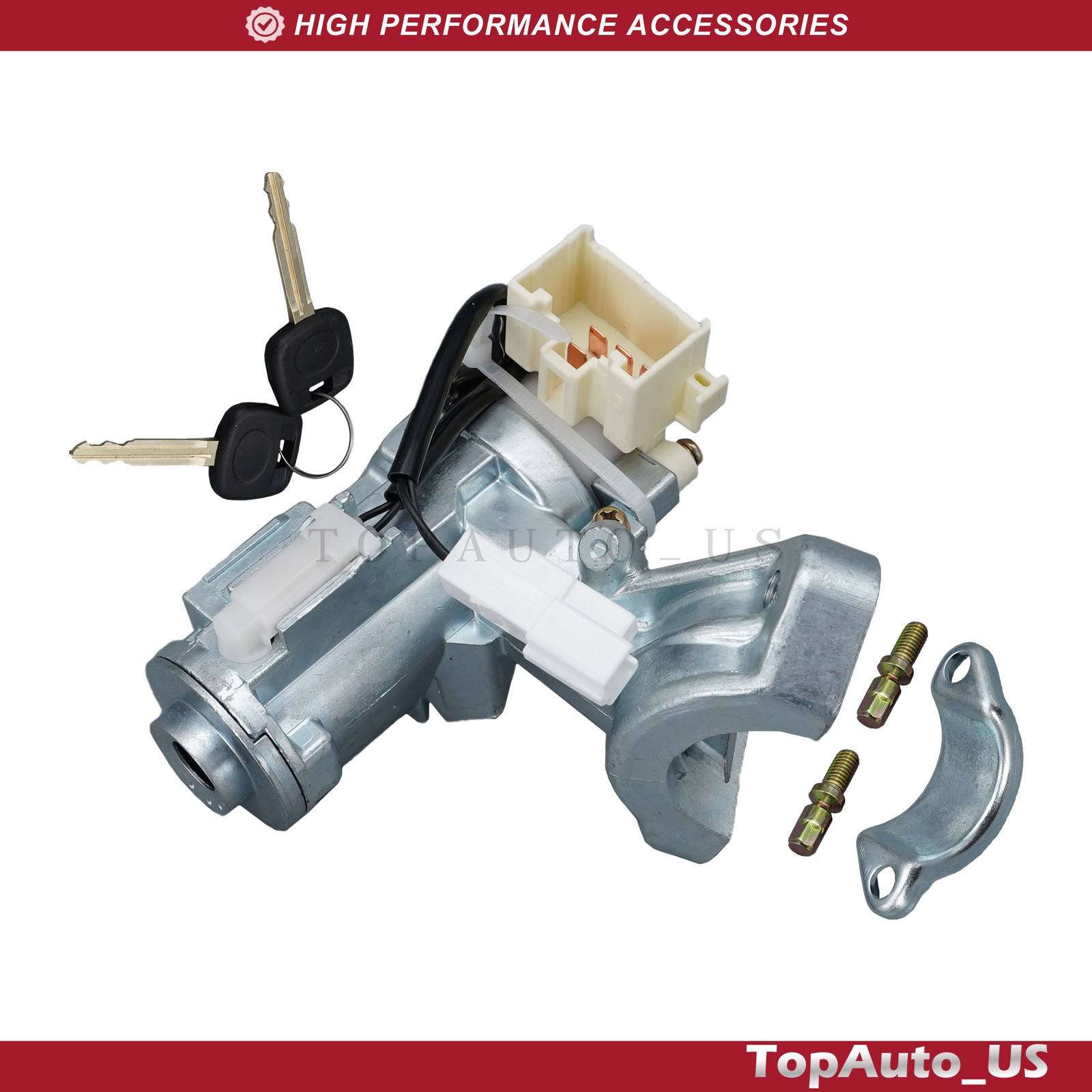 NEW 45020-06-4 Ignition Lock Cylinder Switch W/ Key Fits Toyota Camry 2002-2006