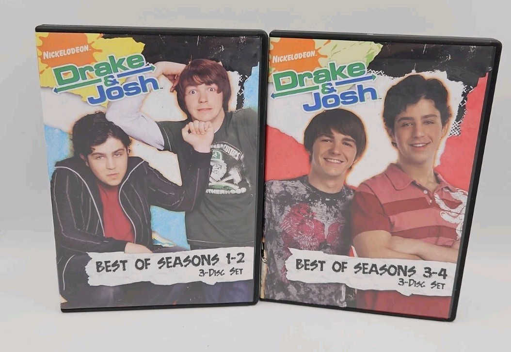 Drake and Josh Best of Seasons 1-2 & 3-4 DVD Sets RARE