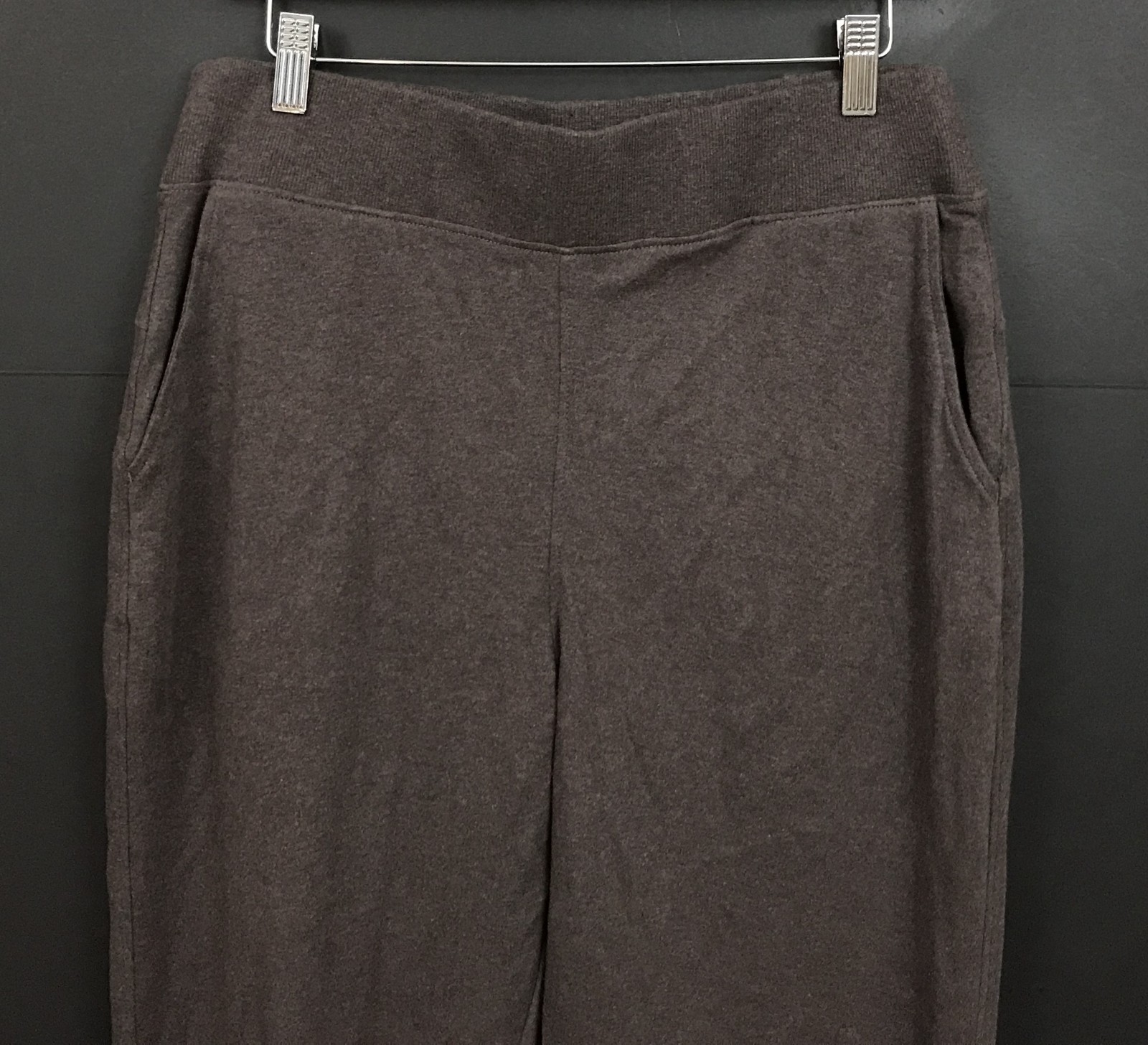 Pact Women\'s Airplane Jogger Pants Brown Organic Cotton Size L