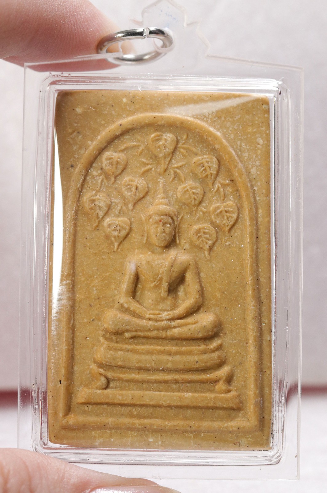 Phra Somdej Amulet, Luang Por Kuay Wat Khositaram, 1970 Bodhi Print Pendant