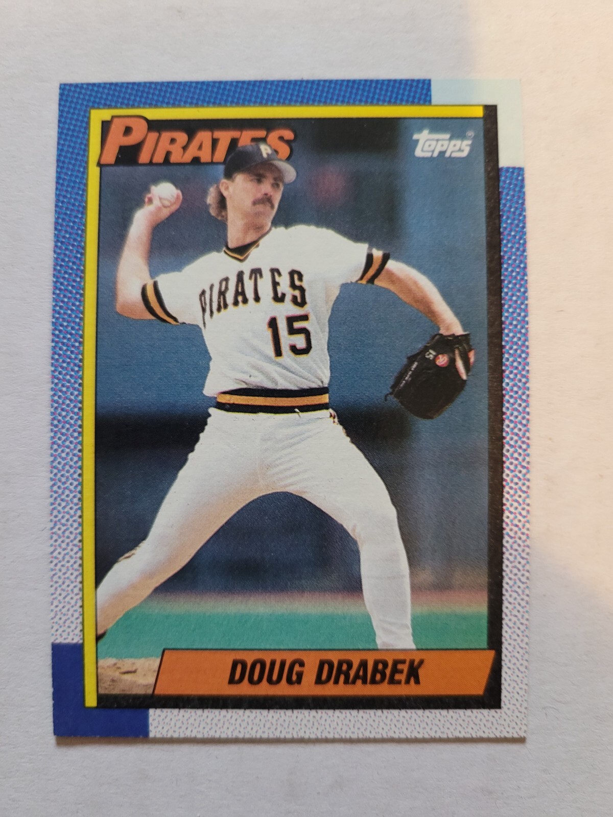 1990 TOPPS DOUG DRABEK #197 NM