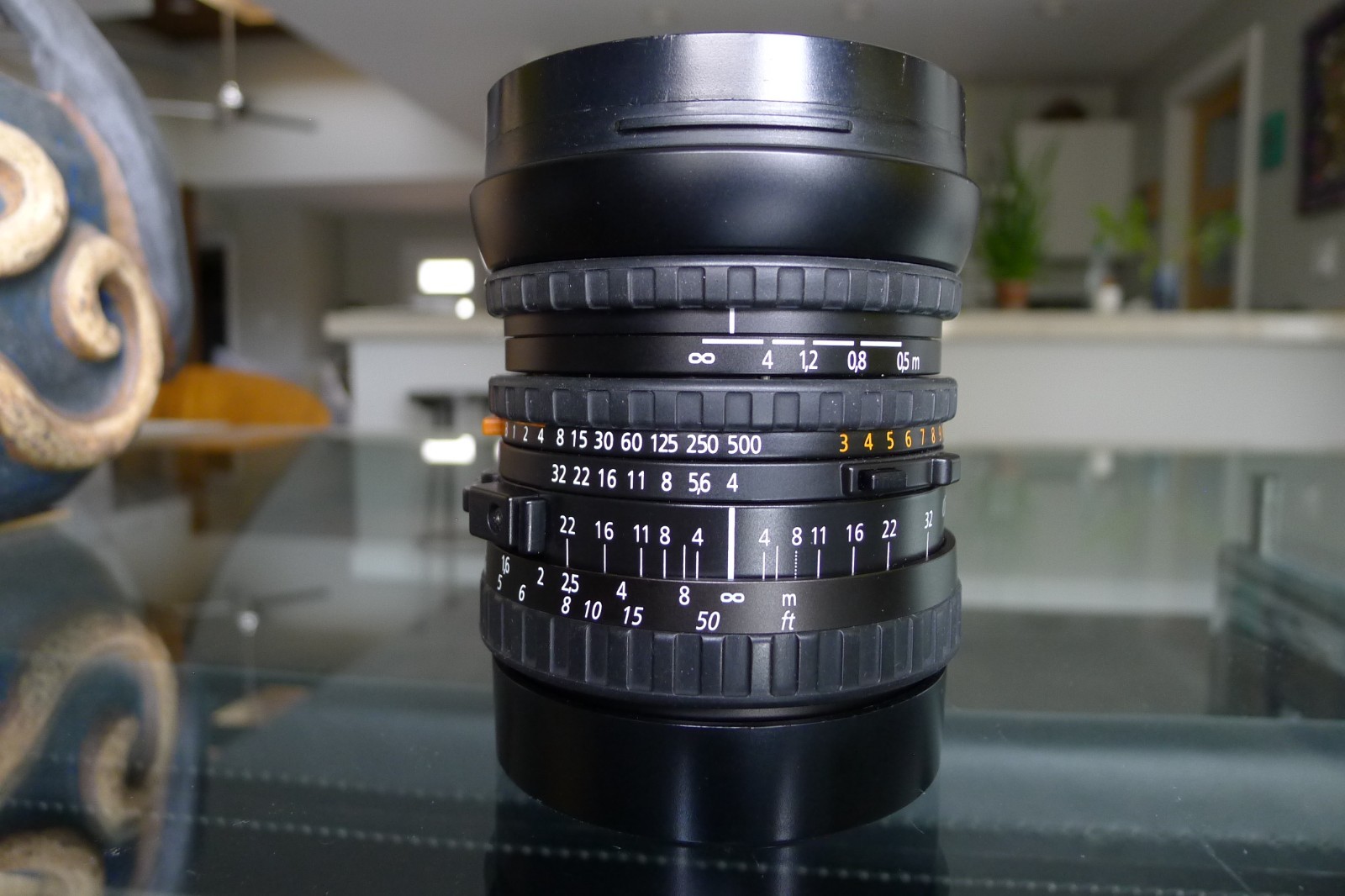 Hasselblad Carl Zeiss Distagon 50mm CFI FLE f/4 T* Lens Exc+++ / Mint glass