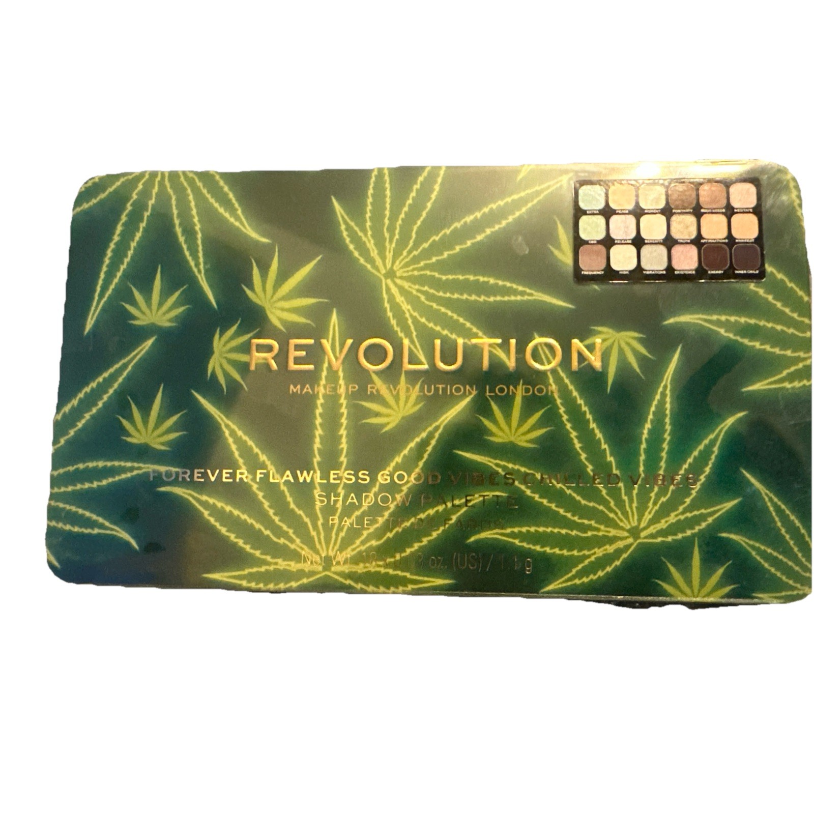 Makeup Revolution - CHILLED VIBES Forever Flawless Eyeshadow Palette (New)