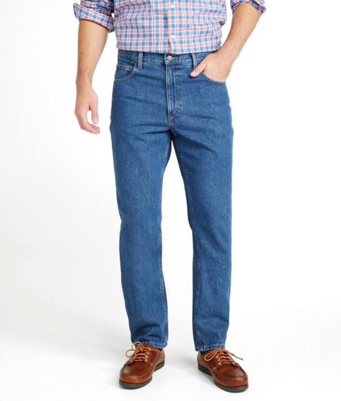 L.L.BEAN Men\'s Double L® Jeans, Classic Fit, Straight Leg, Stonewashed Denim (NE L.L.BEAN Men\'s Double L® Jeans, Classic Fit, Straight Leg, Stonewashed Denim (NE