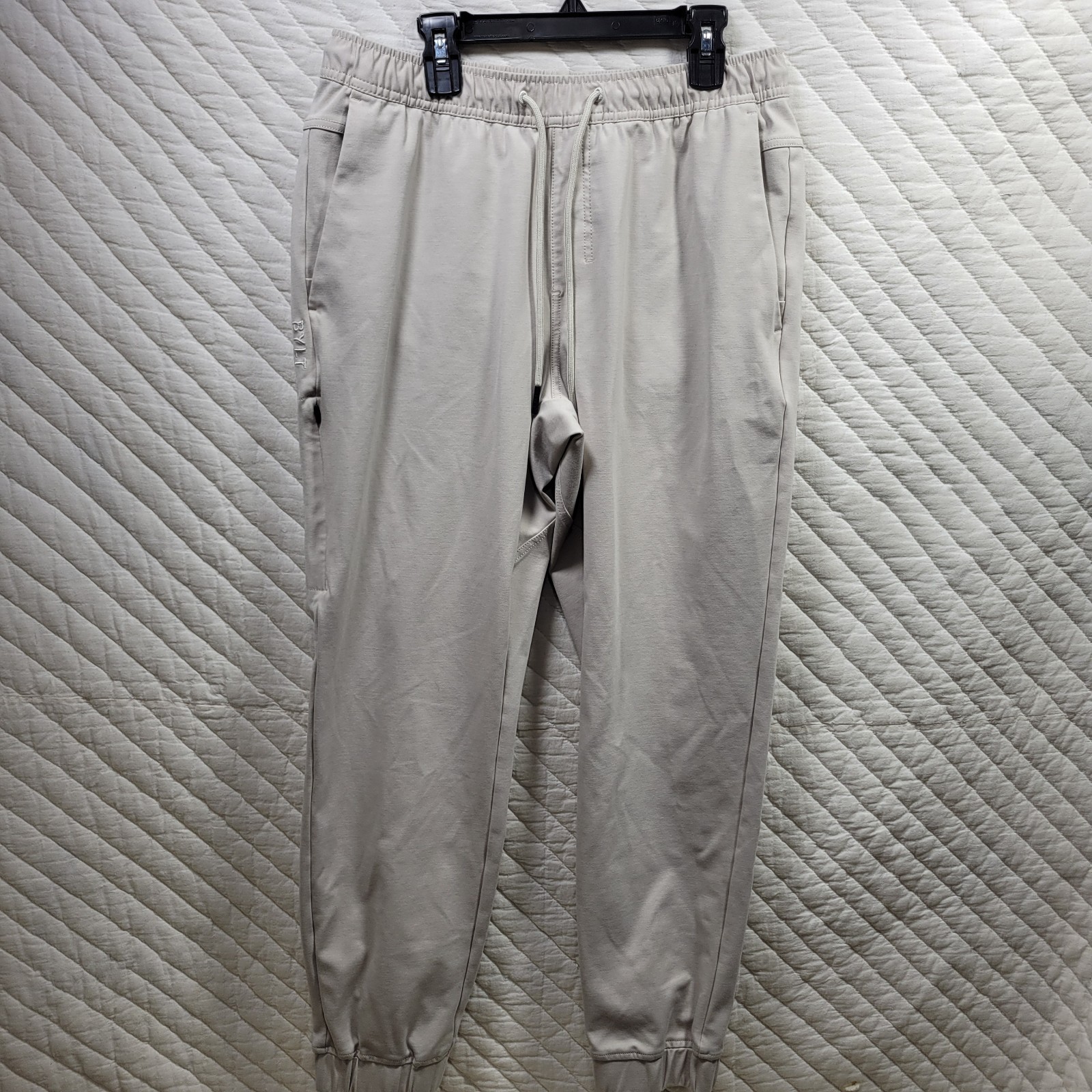 BYLT Active Jogger Men’s Medium Premium Basics Joggers Taupe Athletic Athlesure