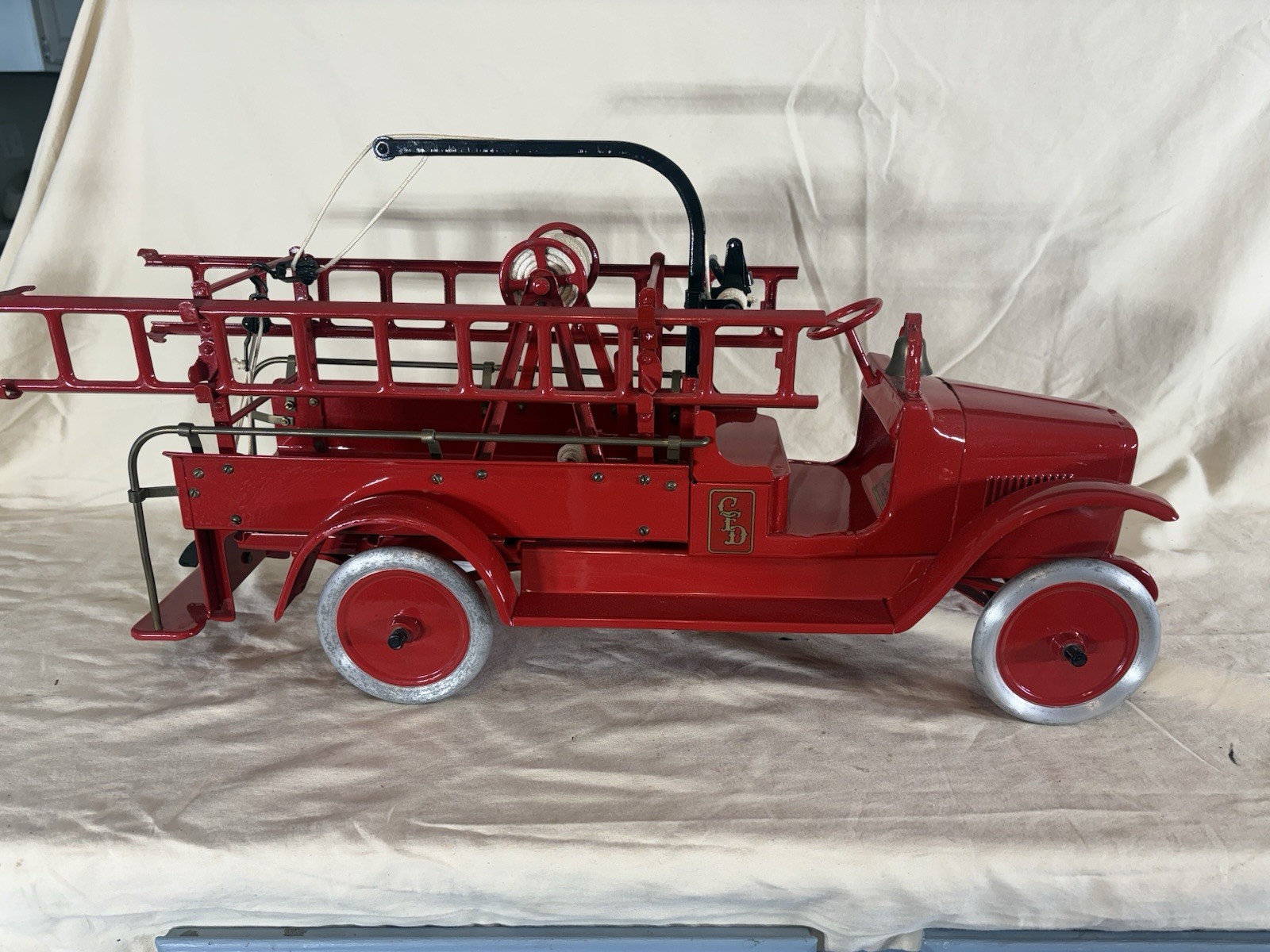 Buddy L Hook N Ladder Truck 1928 Buddy L Hook N Ladder Truck 1928