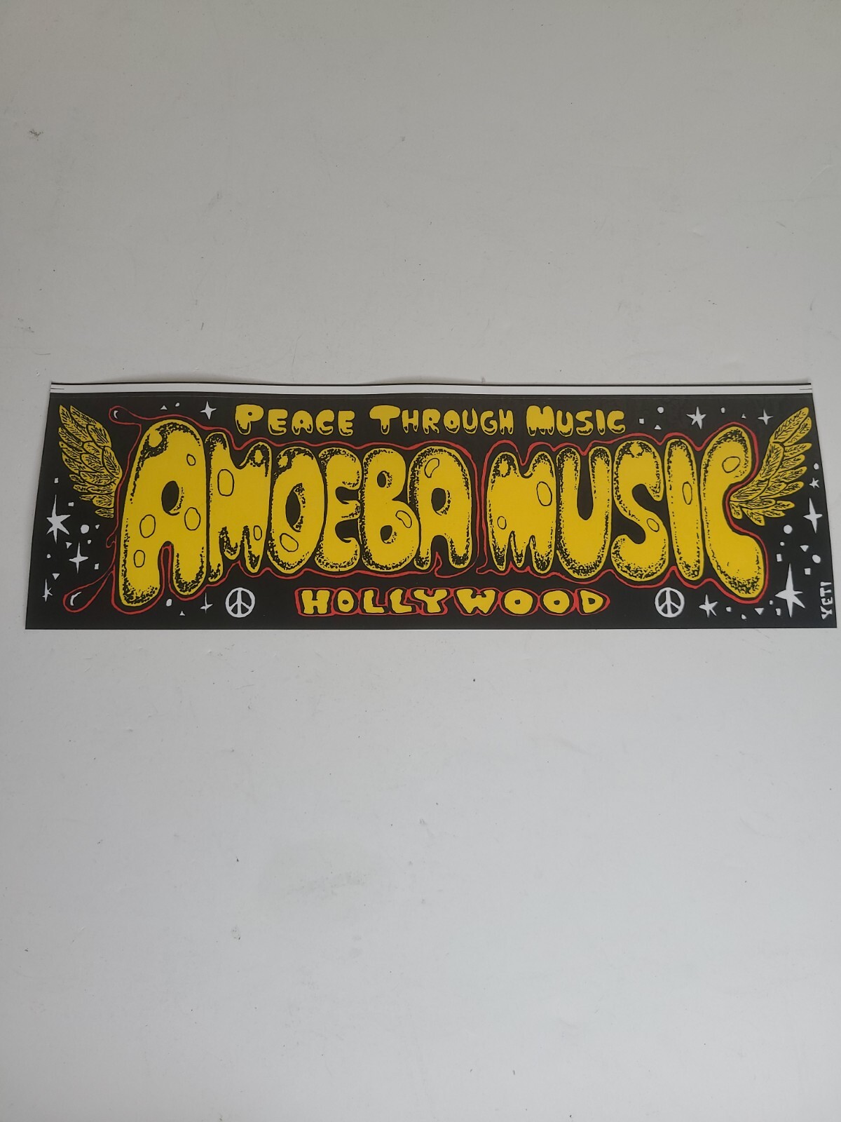 Amoeba Music - Bumper Sticker - NEW