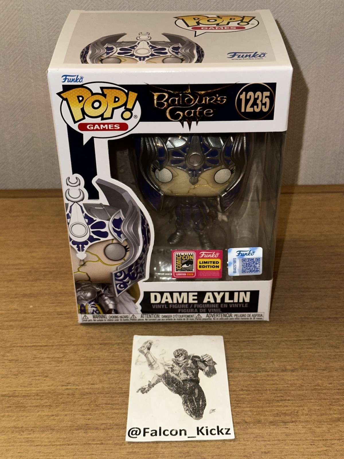 2026 SDCC EXCLUSIVE FUNKO POP DAME AYLIN DUNGEONS & DRAGONS 