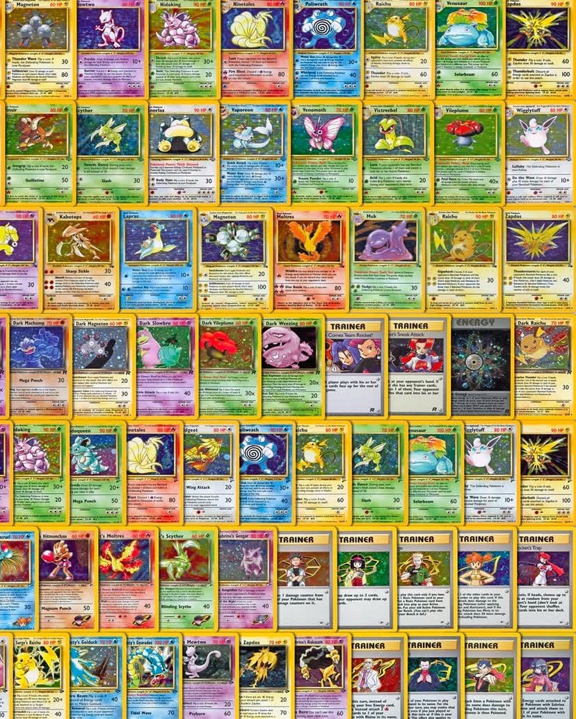 Vintage Pokemon Cards 1999 WOTC 1st Editions Modern Holos Read Description