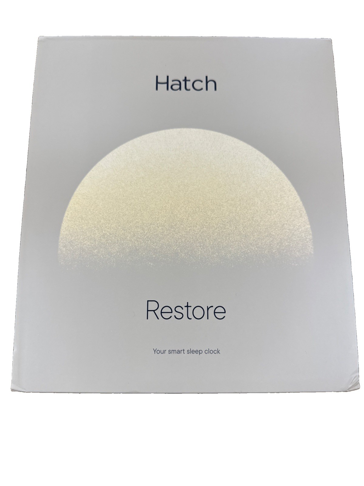 Hatch Restore 3 Sunrise Alarm Clock, Sound Machine, Smart Light (Greige) - NEW
