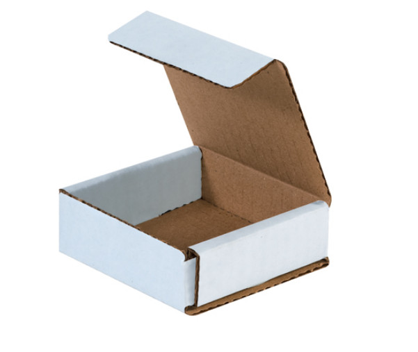 1-500 CHOOSE QUANTITY 3x3x2 Corrugated White Mailers Packing Boxes 3