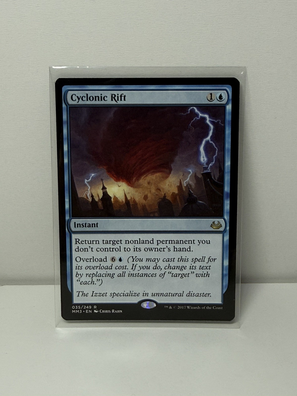 2017 MTG Modern Masters Cyclonic Rift #035 Rare - NM 2017 MTG Modern Masters Cyclonic Rift #035 Rare - NM