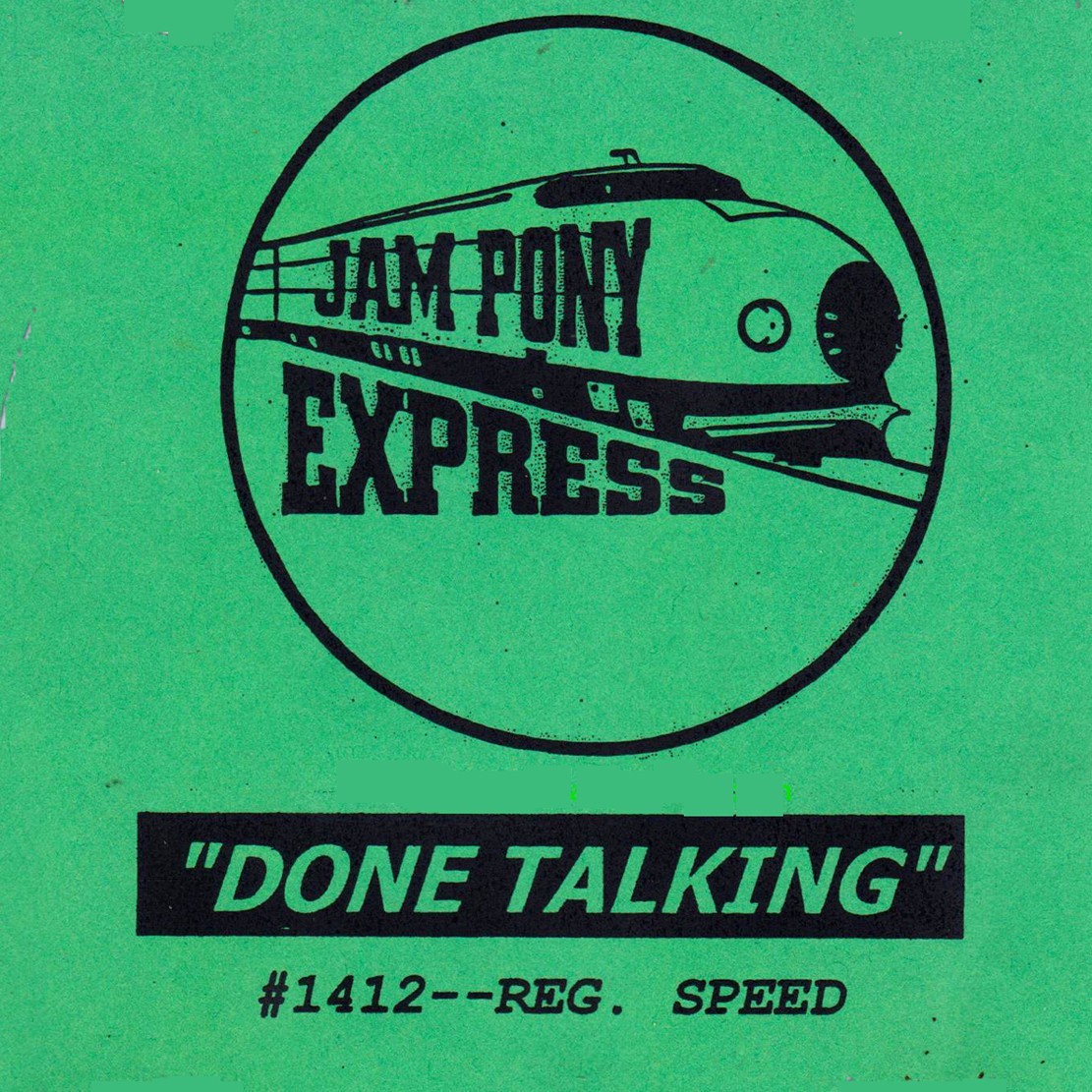 JAM PONY - DONE TALKING (RARE COPY) c2002 JAM PONY - DONE TALKING (RARE COPY) c2002