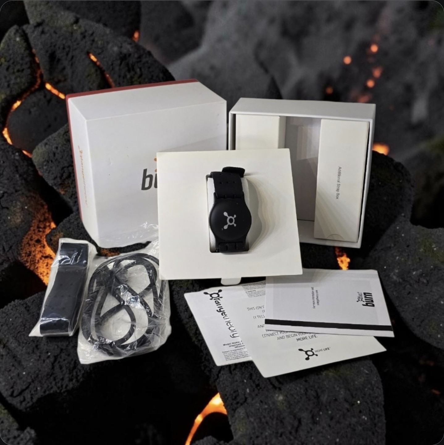 OTbeat Burn Heart Rate Monitor Orangetheory Fitness Bluetooth ANT+ Strap