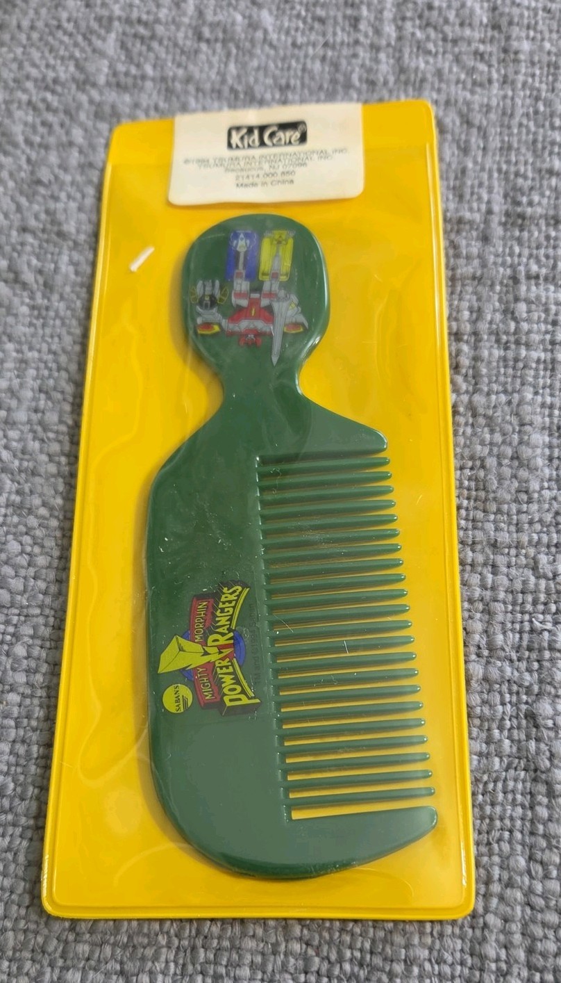 Power Rangers childs comb NOS - 1994