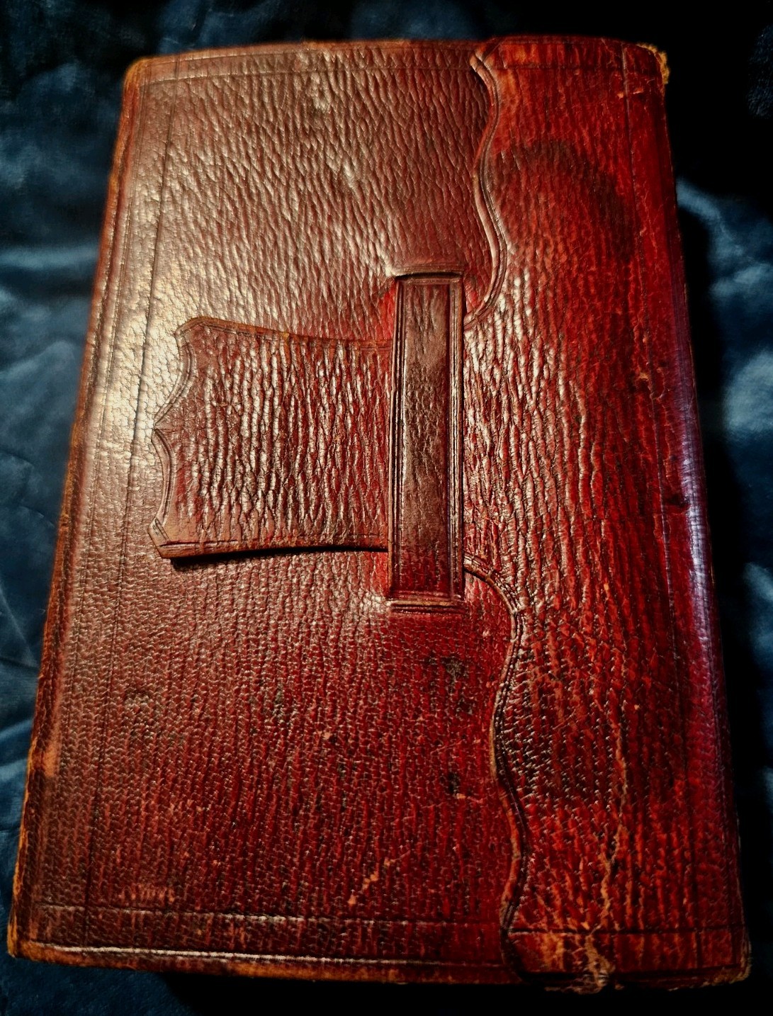 Antique, 1849, Leather Bound Holy Bible, Old And New Testaments