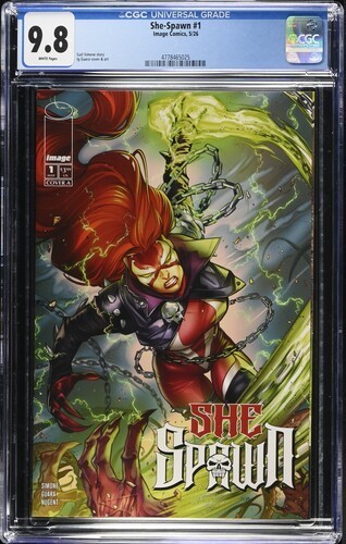 She-Spawn #1 CGC 9.8 NM/M Gorgeous Gem wow McFarlane Spawn Image Comics She-Spawn #1 CGC 9.8 NM/M Gorgeous Gem wow McFarlane Spawn Image Comics