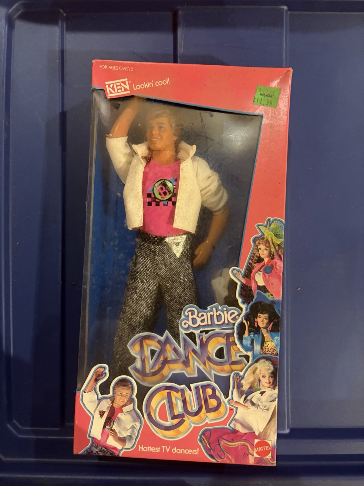 Mattel Barbie Ken Doll #3511 1989 Dance Club Edition