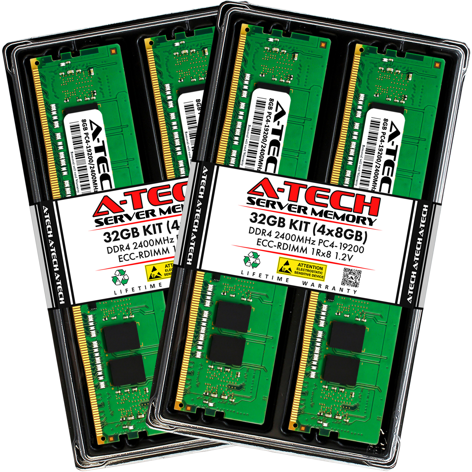 32GB 4x 8GB PC4-2400 RDIMM Supermicro X10DAX X11SPH-nCTF X11SPH-nCTPF Memory RAM