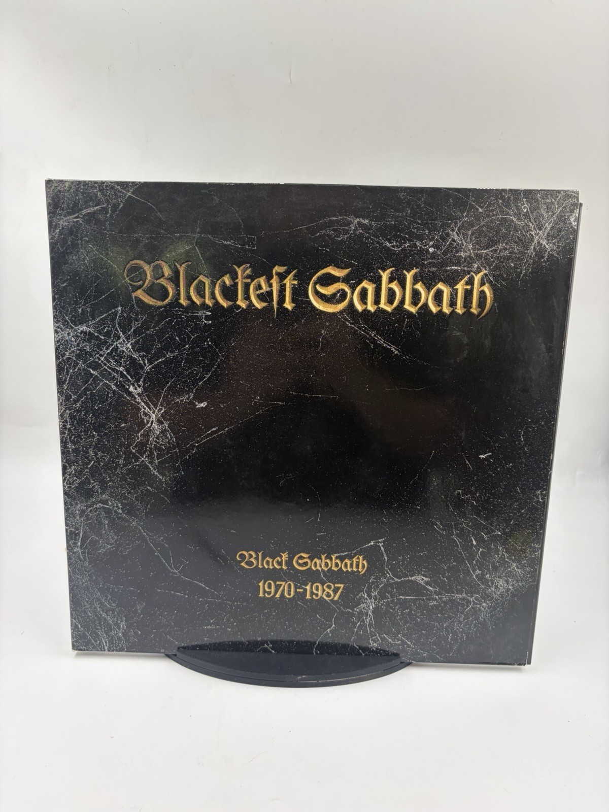 BLACK SABBATH Blackest Sabbath 1970-1987 2LP Vertigo Rare EX/VG+ Best Of Album