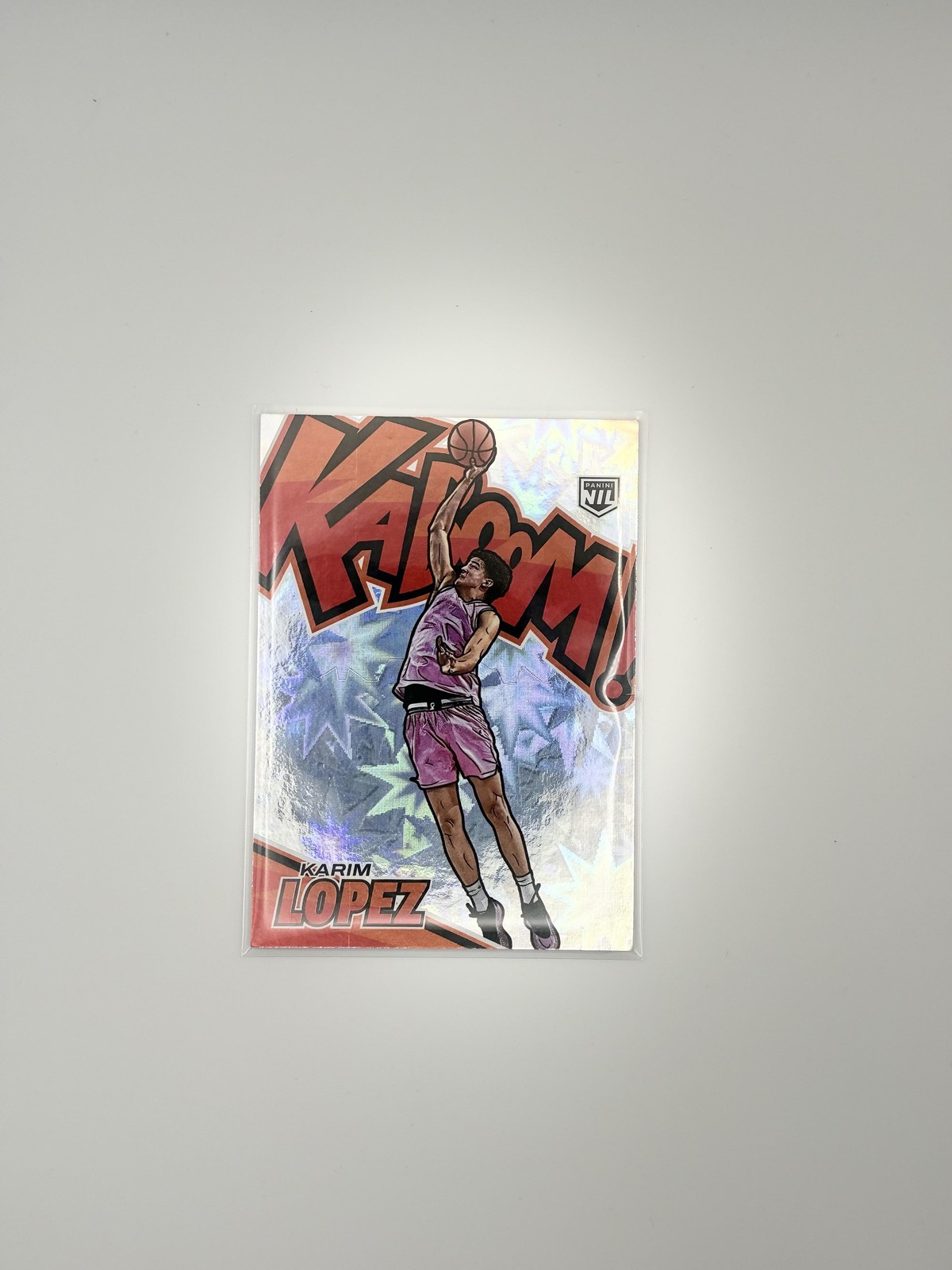 2025-26 Panini Signature Series #21 Karim Lopez Kaboom