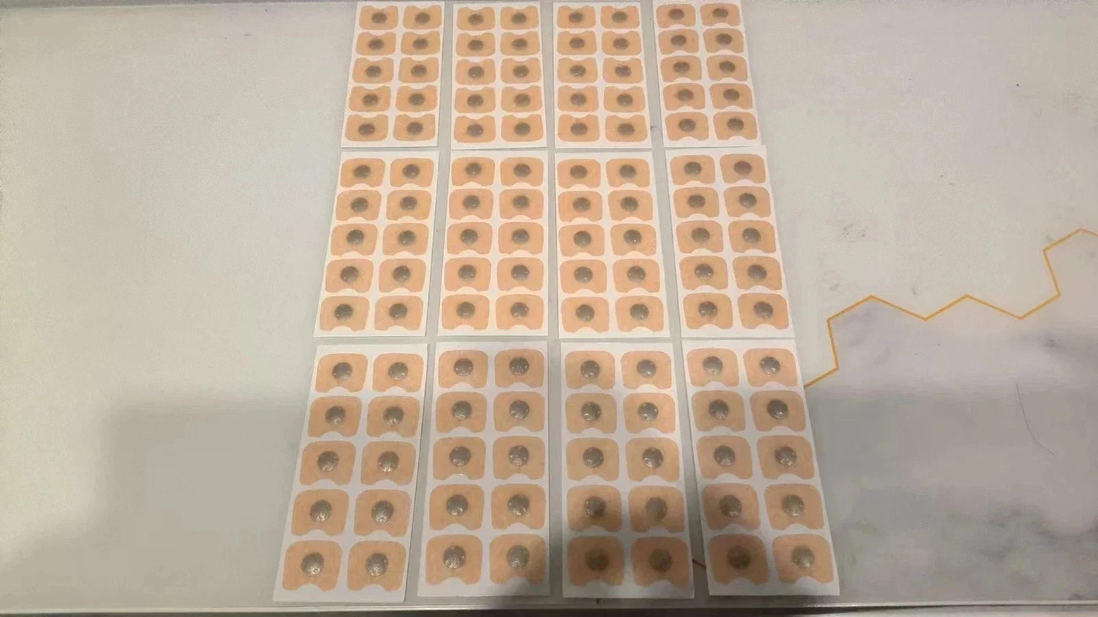 120 Pcs Magnetic Nasal Breathing Strips Nose Support Anti Snoring Airflow Tape