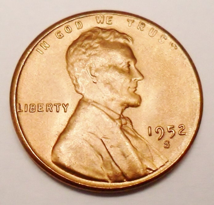 1952 S Lincoln Wheat Cent / Penny  AVE CIRCULATED  **FREE SHIPPING**