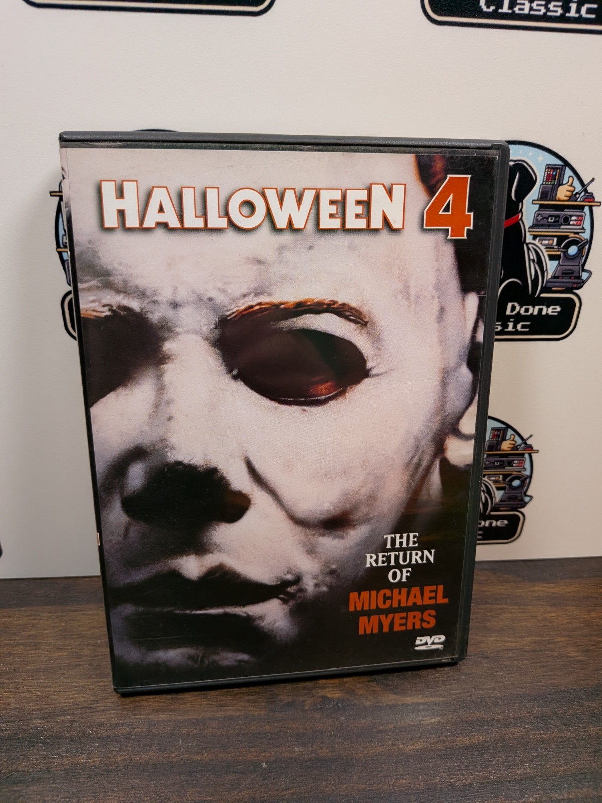 Halloween 4 - Return of Michael (DVD, 1988) - 2001 Anchor Bay With Insert CLEAN Halloween 4 - Return of Michael (DVD, 1988) - 2001 Anchor Bay With Insert CLEAN