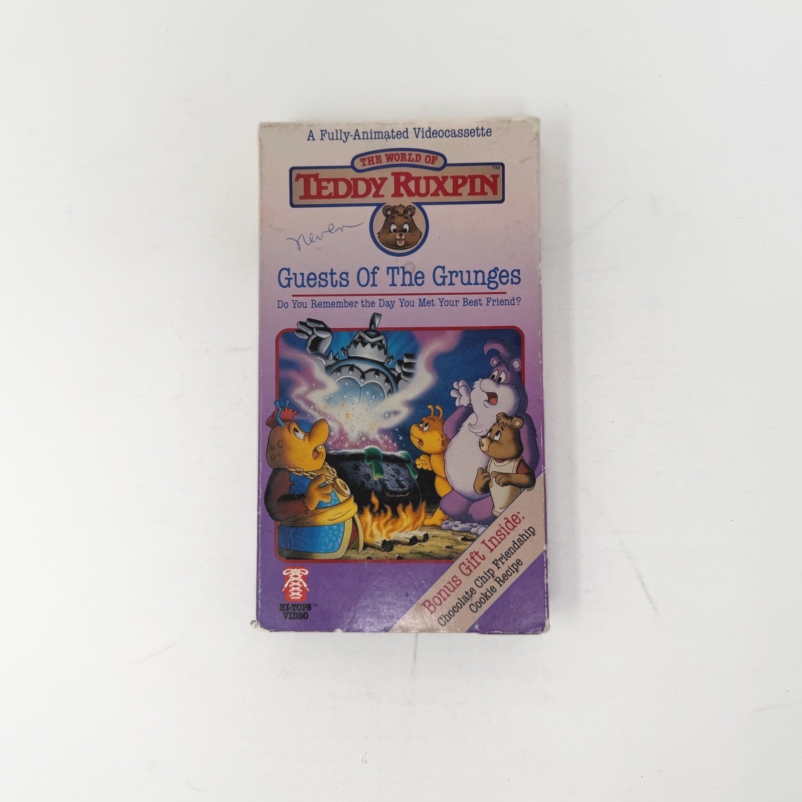 Vintage 1987 Teddy Ruxpin Guests Of The Grunges VHS Hi-Tops Video Vol 2