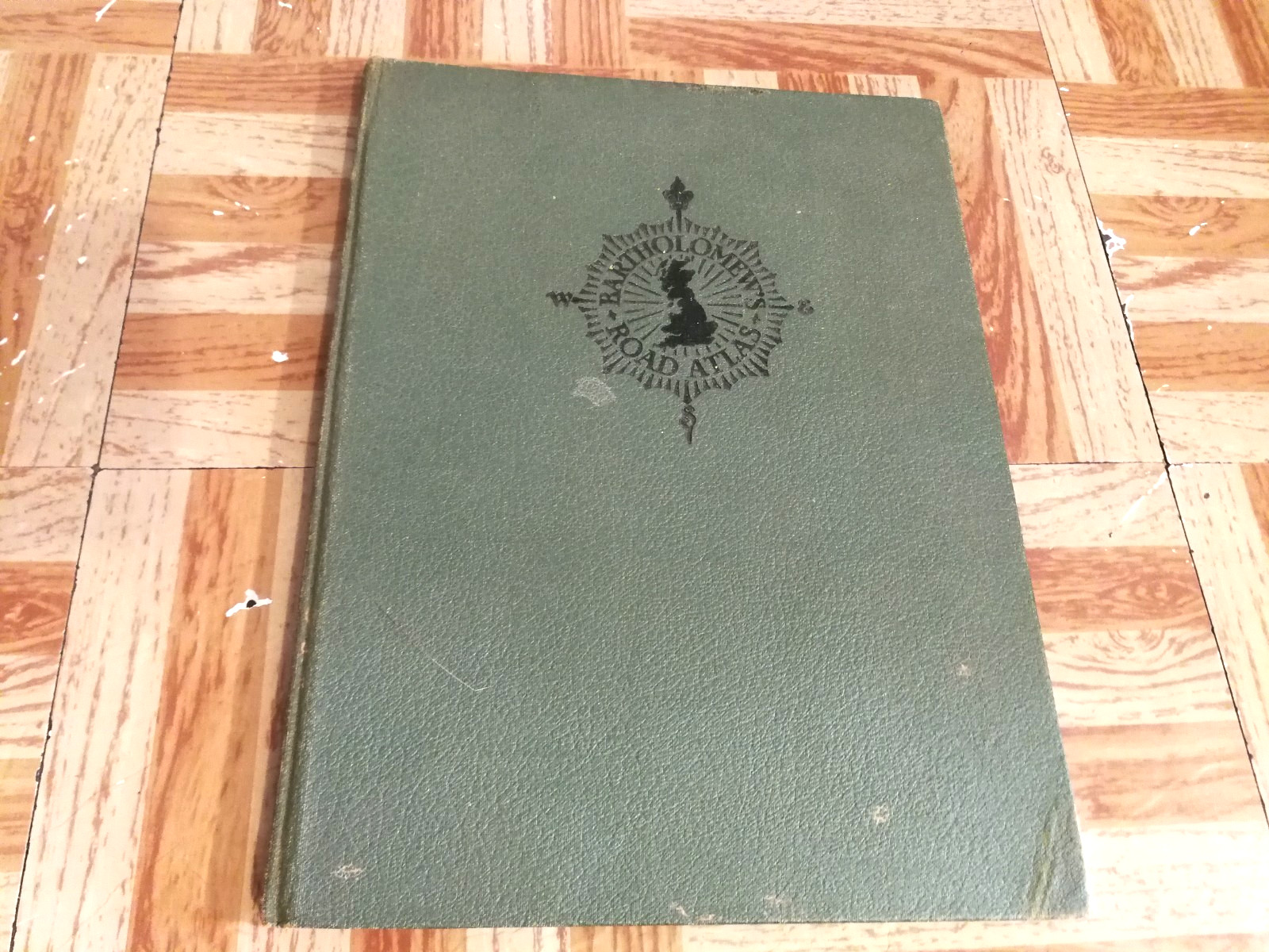 Bartholomews Road Atlas of Great Britain 1943 HC Vtg Illustrated Fold Out Map Bartholomews Road Atlas of Great Britain 1943 HC Vtg Illustrated Fold Out Map