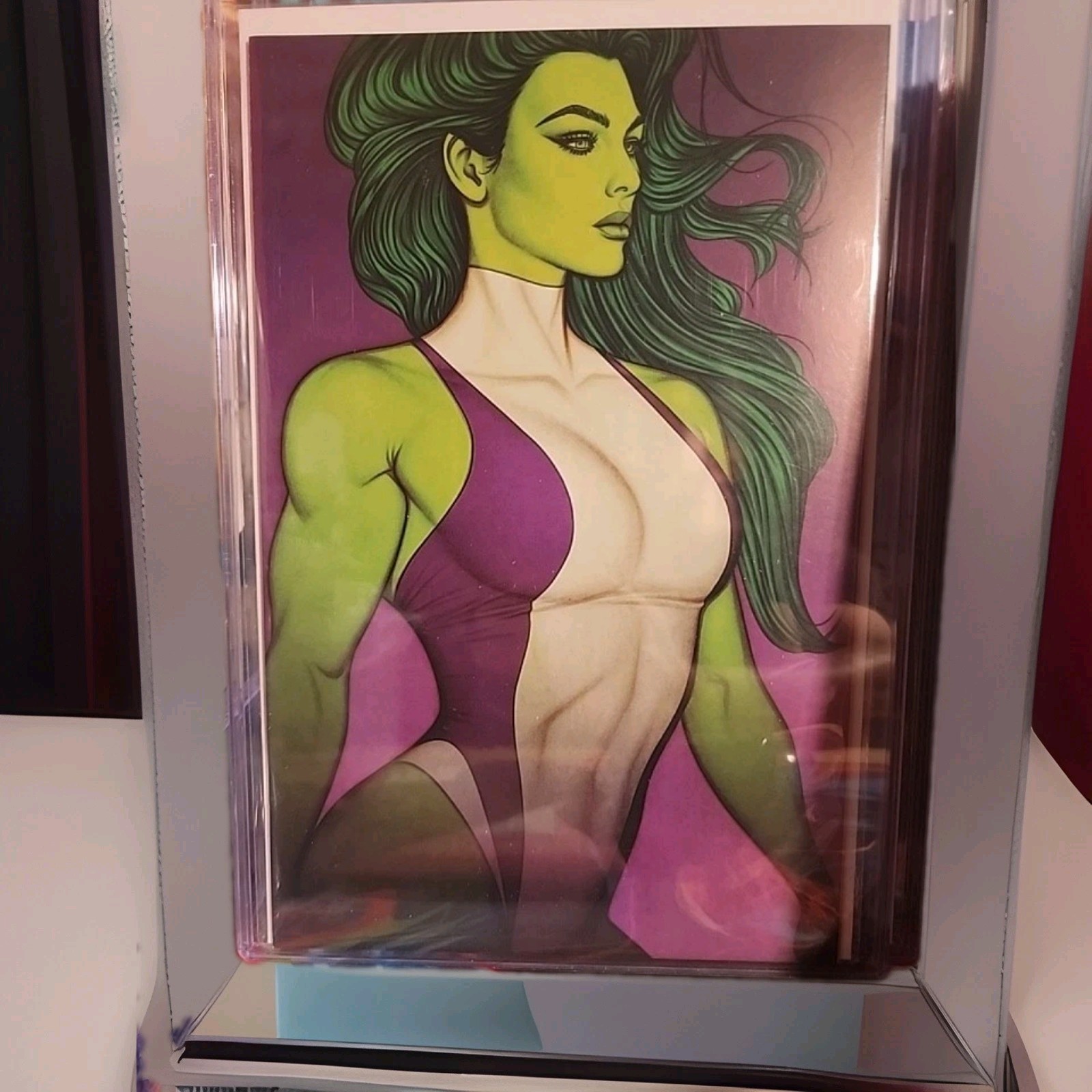 PLANET SHE-HULK #1 JENNY FRISON VIRGIN VARIANT MARVEL PLANET SHE-HULK #1 JENNY FRISON VIRGIN VARIANT MARVEL