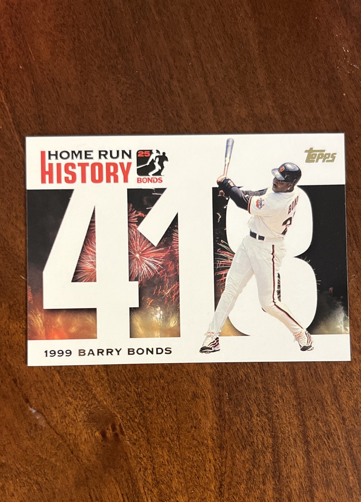 2005 Topps - Multi-Product/Multi-Year Insert Home Run History Barry Bonds Barry 2005 Topps - Multi-Product/Multi-Year Insert Home Run History Barry Bonds Barry