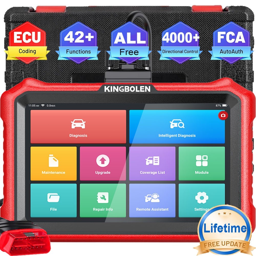 2026 KINGBOLEN K8 ELITE Car OBD2 Diagnostic Tool Full Systems Scanner ECU Coding