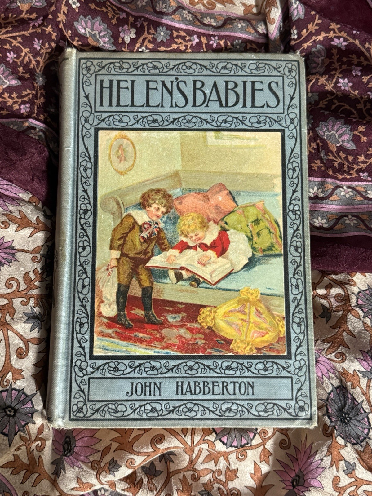 HELENS BABIES By John Habberton M.A Donohue Chicago RARE 1ST ED