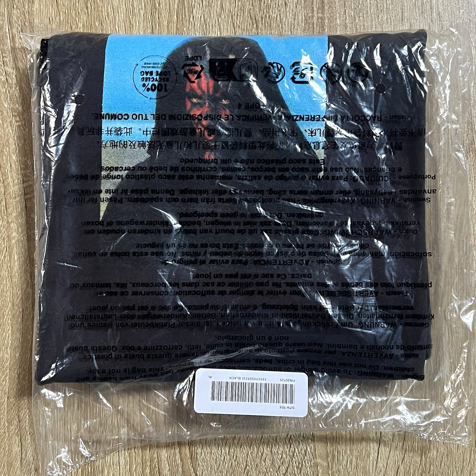 Supreme Sith Tee Darth Maul T-Shirt Men\'s XL Black FW26 NEW IN HAND SHIPS ASAP Supreme Sith Tee Darth Maul T-Shirt Men\'s XL Black FW26 NEW IN HAND SHIPS ASAP