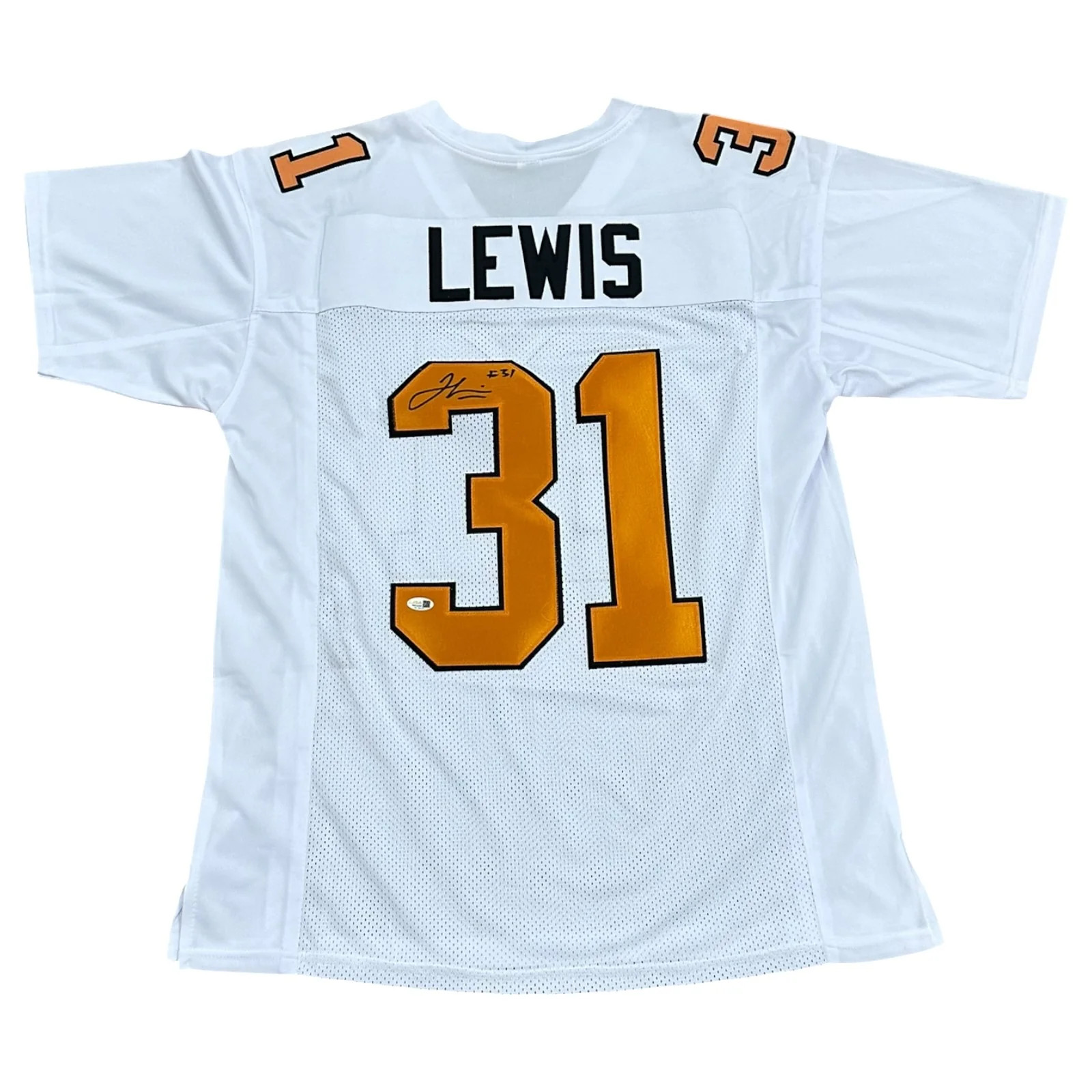 Jamal Lewis Autographed Tennessee (White #31) Custom Jersey - JSA Jamal Lewis Autographed Tennessee (White #31) Custom Jersey - JSA