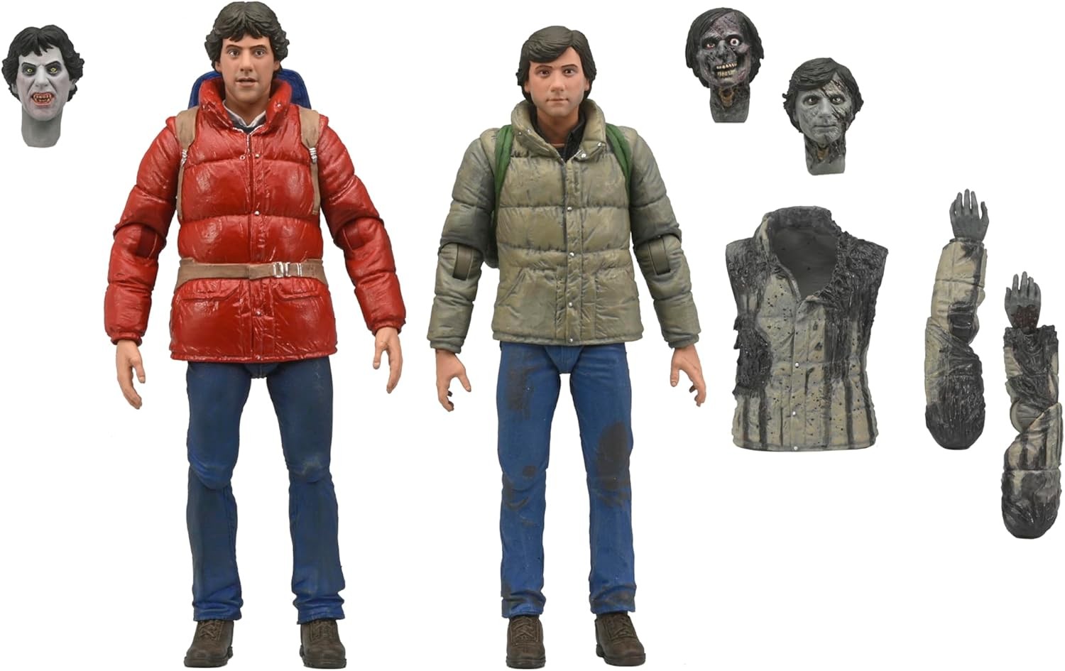 NECA an American Werewolf in London - 7” Scale Action Figures - Jack and David 2