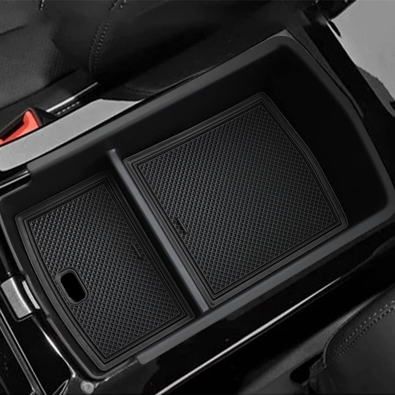 MARCHFA for VolksWagen VW ID4 2022 2023 2024 2025 Center Console Organizer Tray
