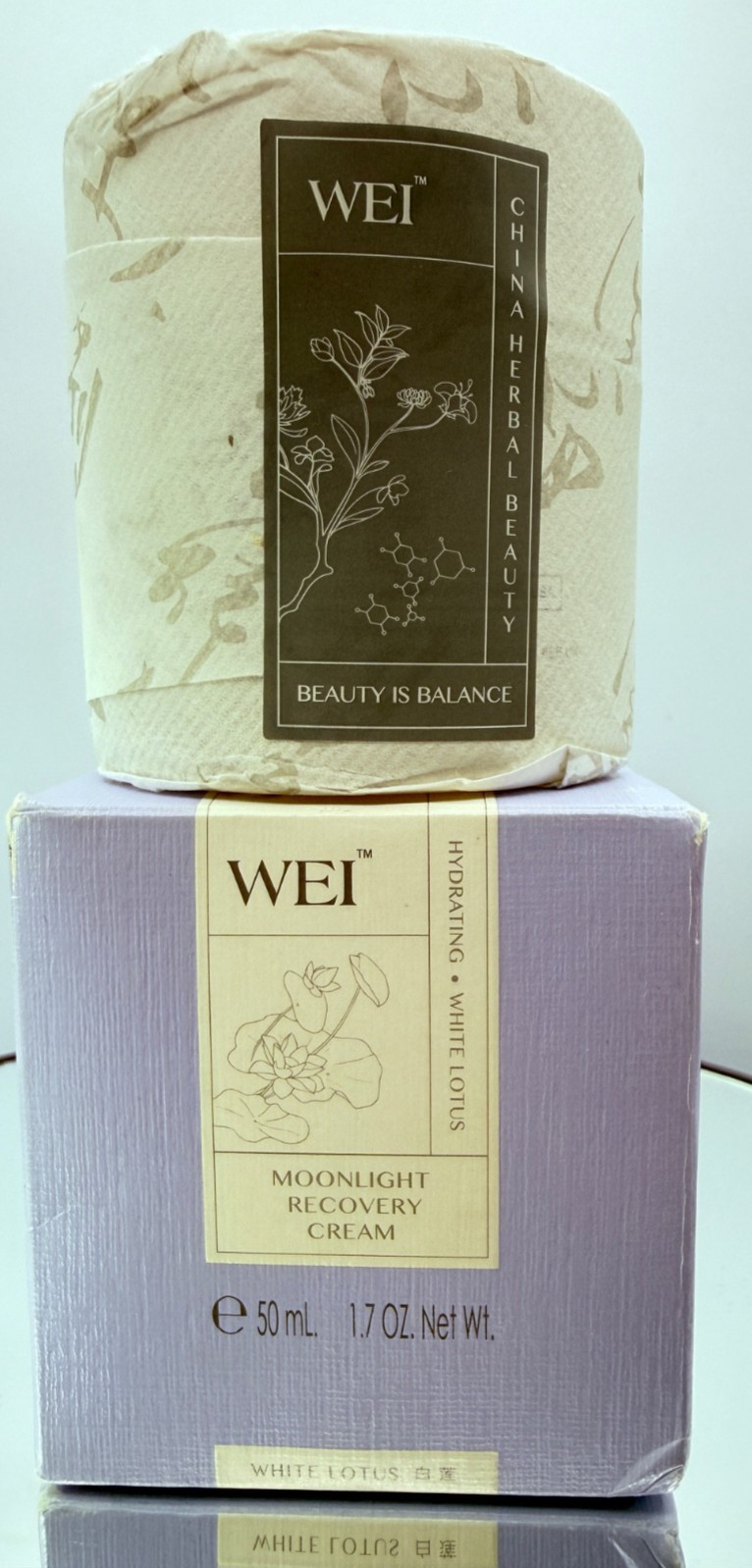 Wei East WHITE LOTUS Moonlight Recovery Cream 1.7 oz - SEALED