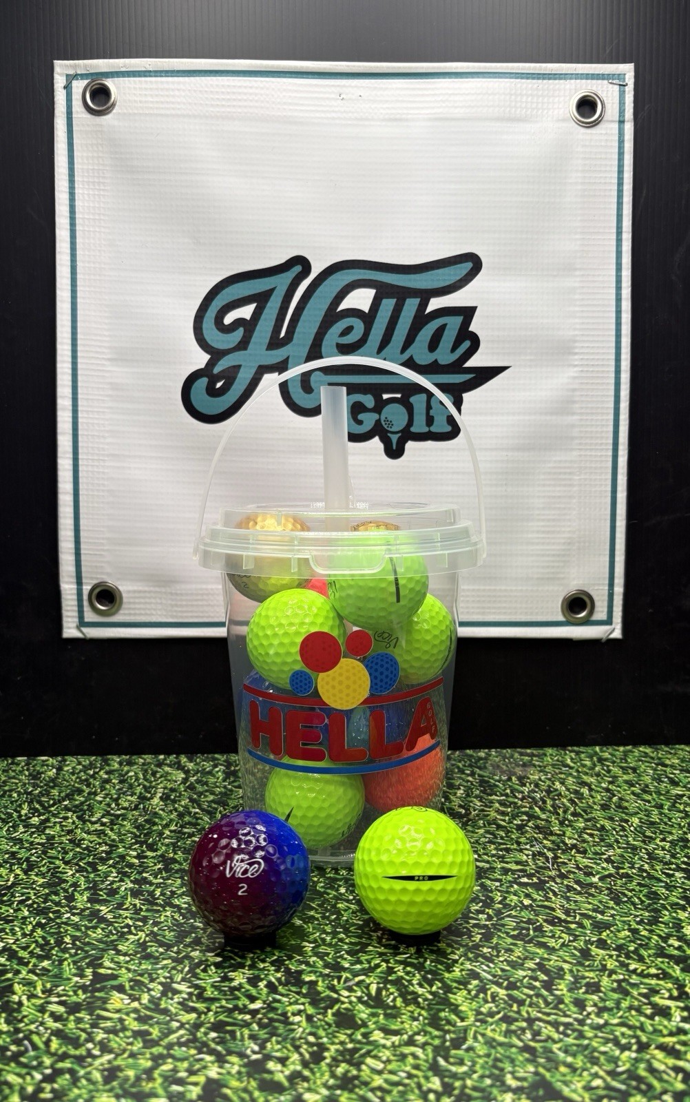 12 Pack Vice Pro Series (5A) Multicolor Golf Balls ~Hella Pristine~ #BevBucket