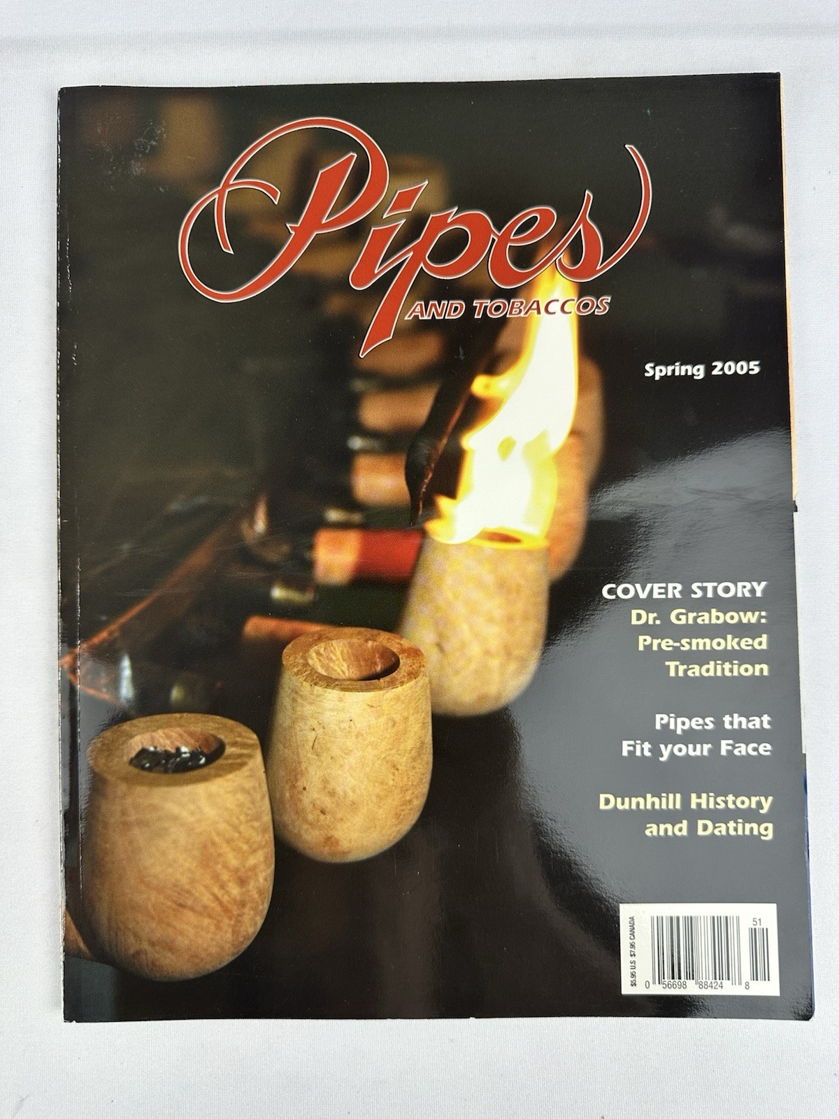 Pipes and Tobaccos Smoking Magazine VTG Spring 2005 Dr. Grabow, Dunhill History