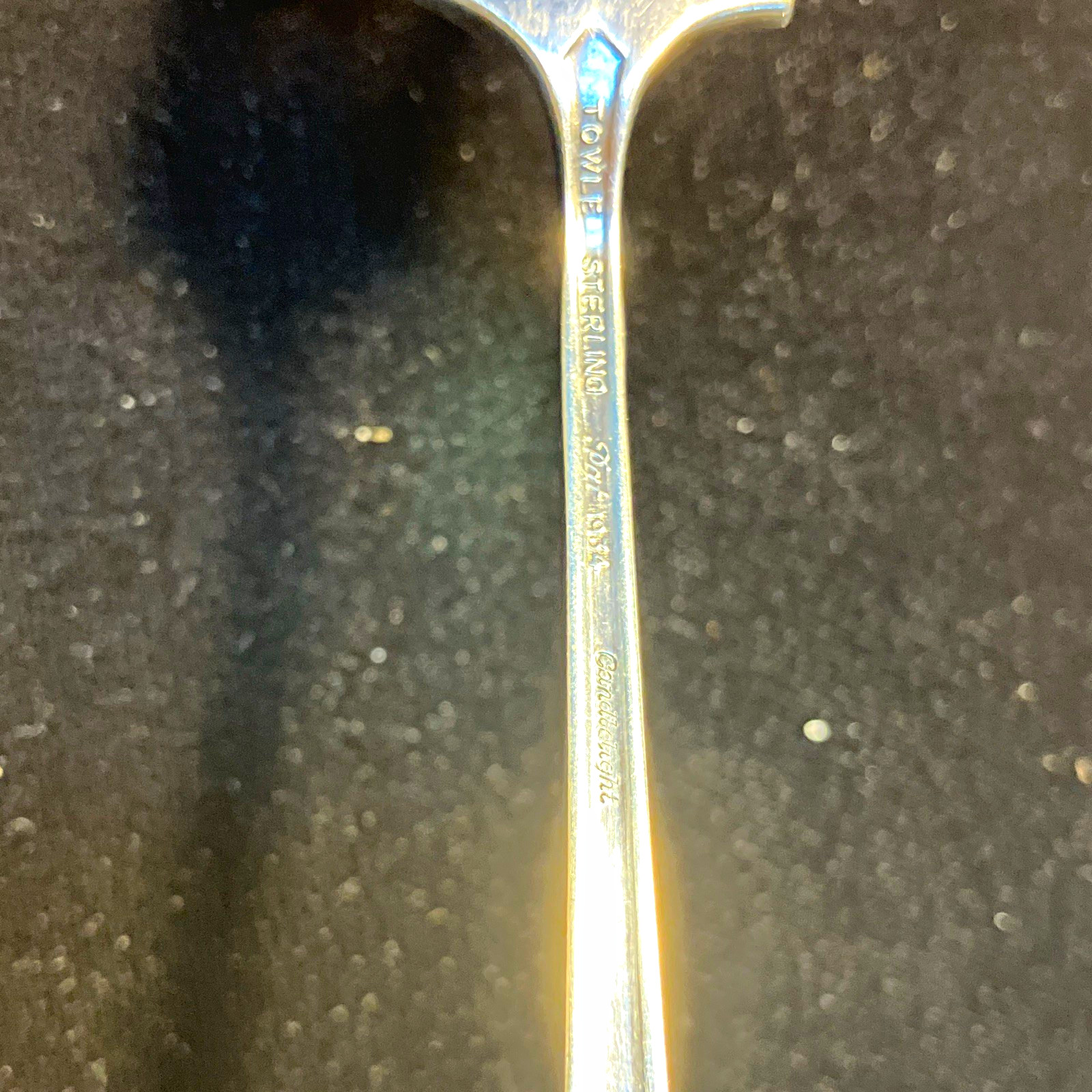 .925 STERLING SILVER 1934 Candlelight by TowleCocktail Fork Silver Floral Handle