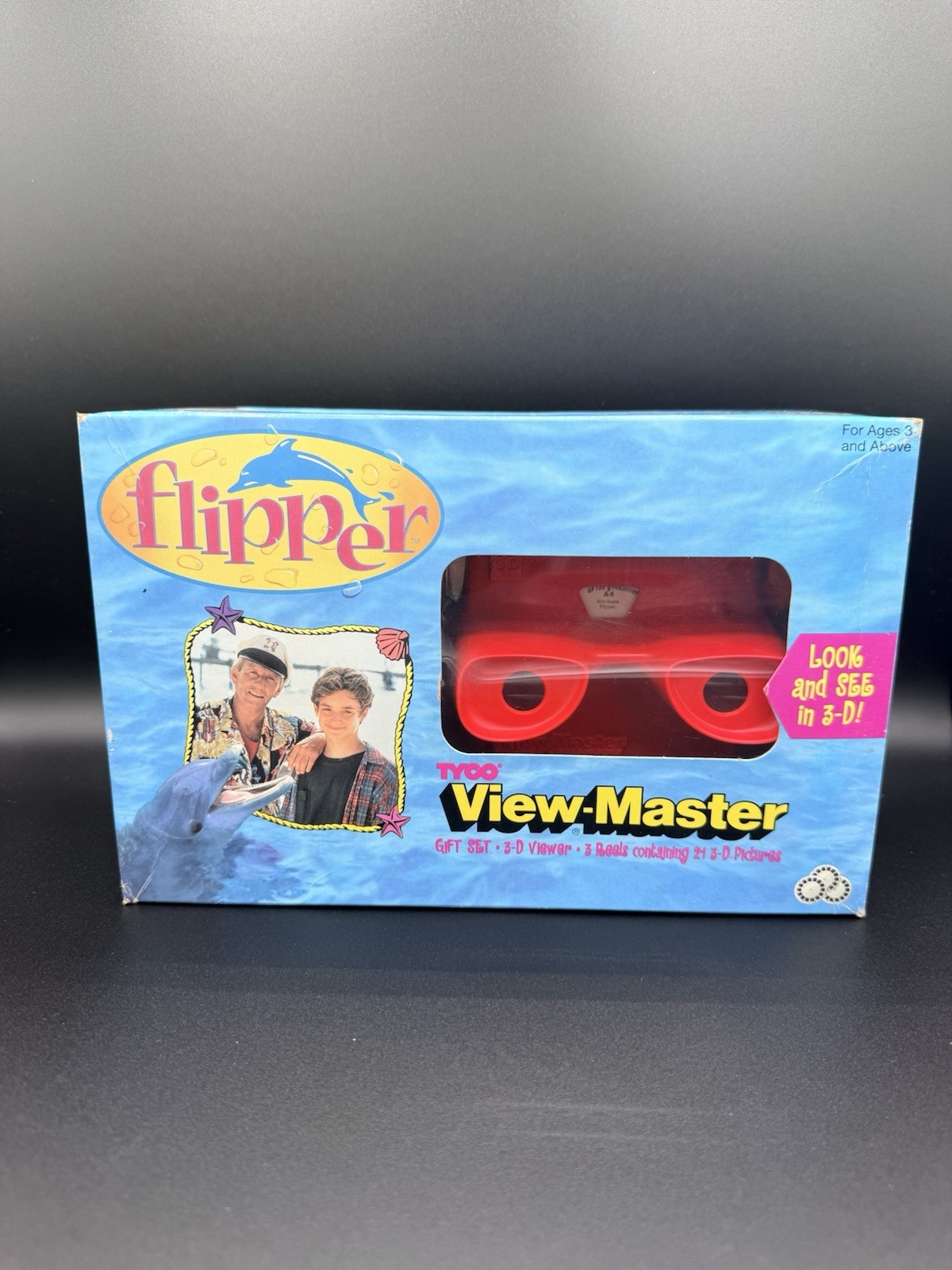 1996 Vintage Flipper Tyco Toys View Master Gift Set With 3D Viewer NEW